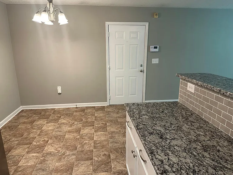 Dining Area and Front Door