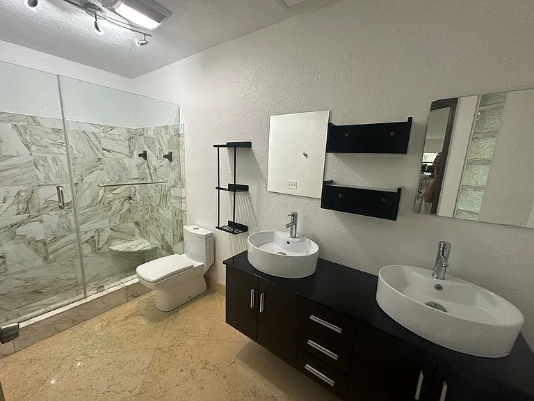Master bathroom bath