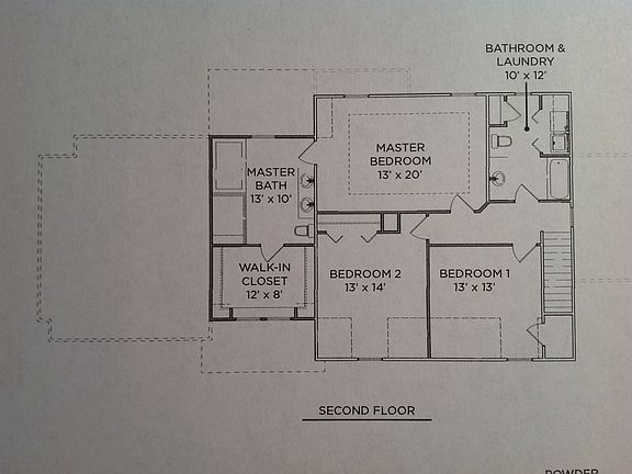 Floor Plan - Second Floor