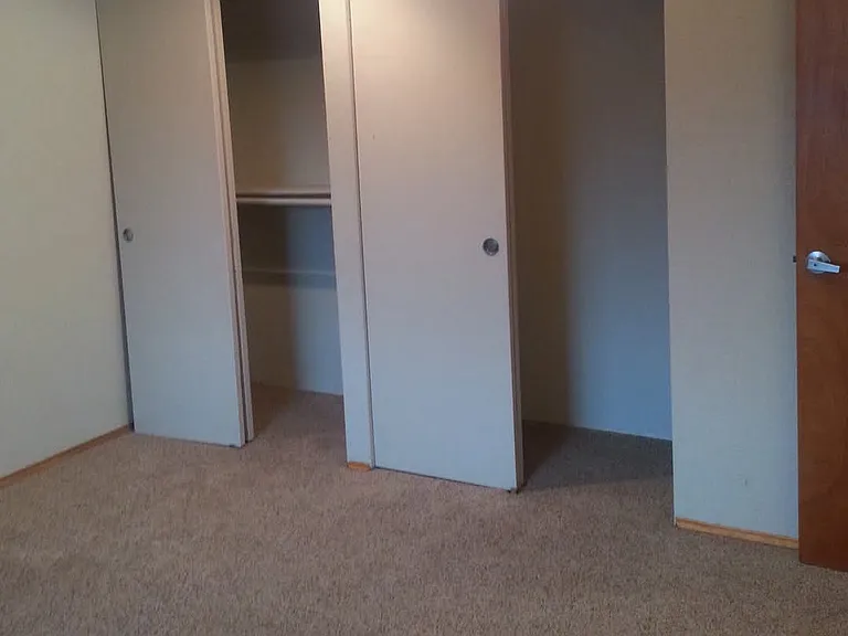 Wall-to-wall closets