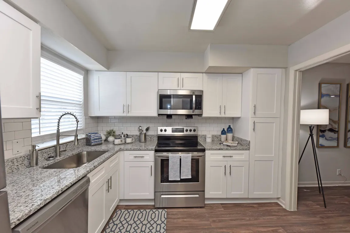 Kitchen with Granite Counters