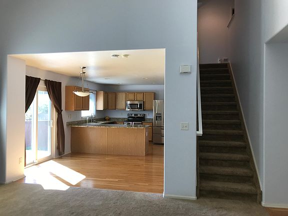 Dining Area, Kitchen and Stairs to Second Floor