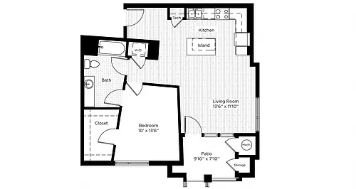 Floor plan 1F WEST