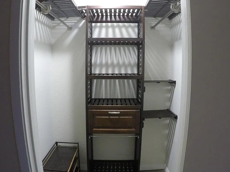 spacious and organized