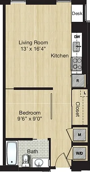 Tier 27.0 - 1 Bed 1 Bath Tier 27.0 - 1 Bed 1 Bath