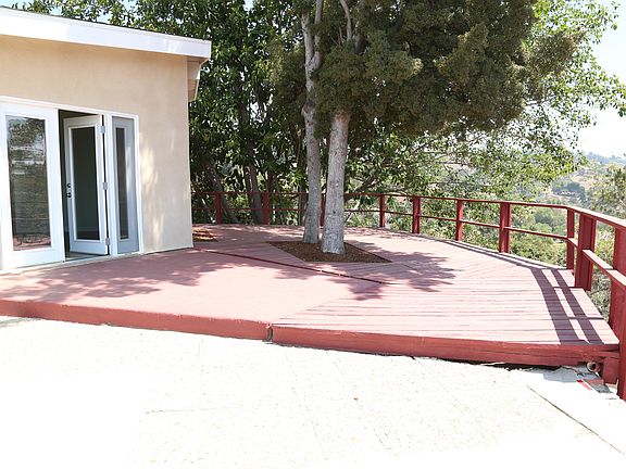 Patio outside Master Bedroom