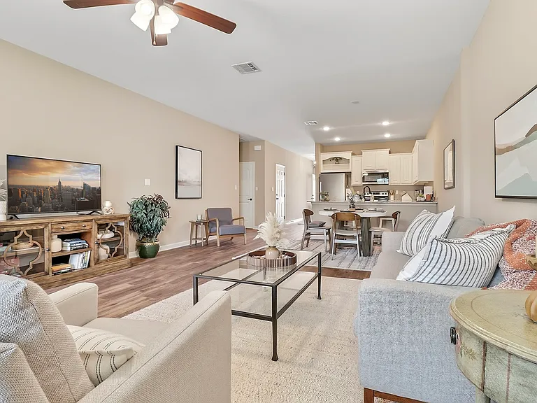 Furnished Example. This unit is not furnished