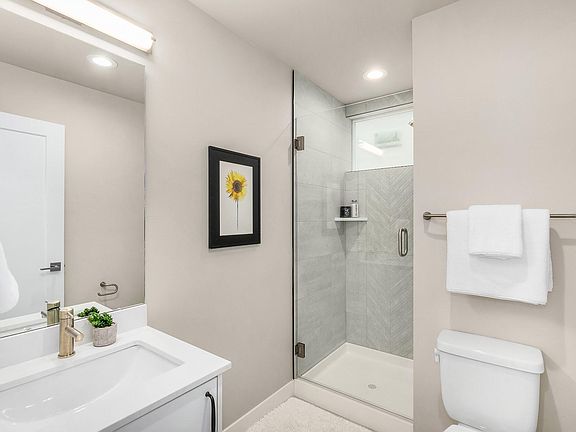 1st floor bathroom with standup shower