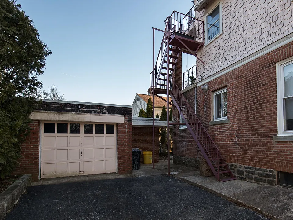 Back door entrance