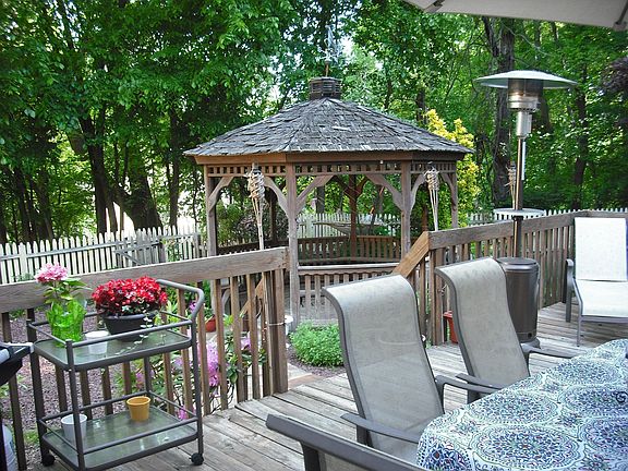Private back yard