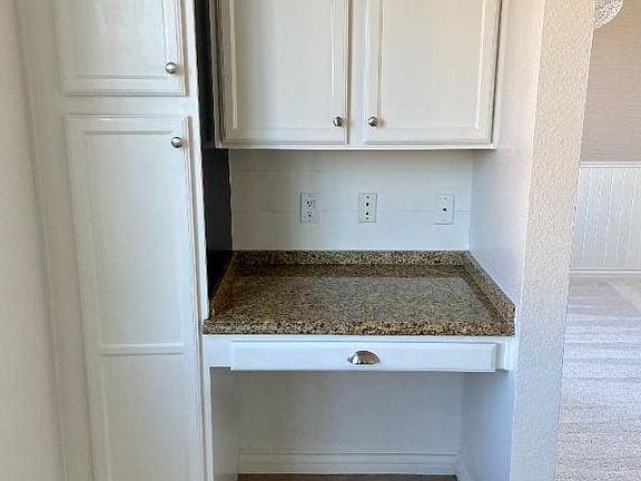 Office nook in kitchen area