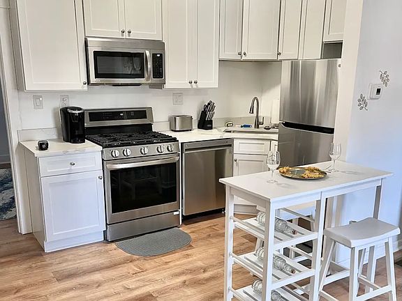 Kitchen and dining area