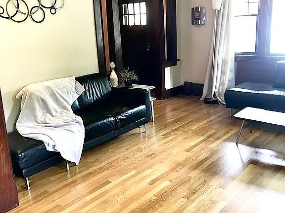 Entry and living room 