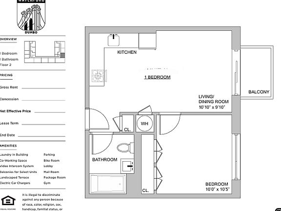2nd image of 68 Gold St #2T