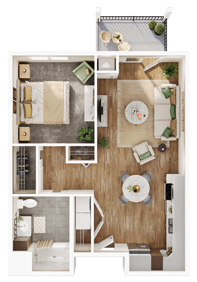 Floor plan The Harriet
