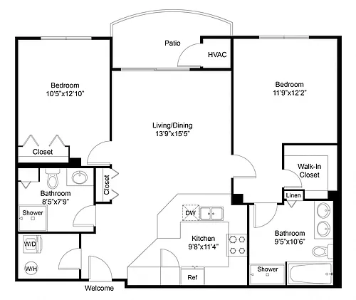 Floor plan Concord
