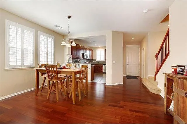 Dining Room, Kitchen and Entry