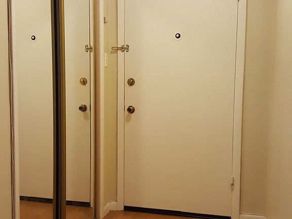 Foyer: main entry, closet on the side.
