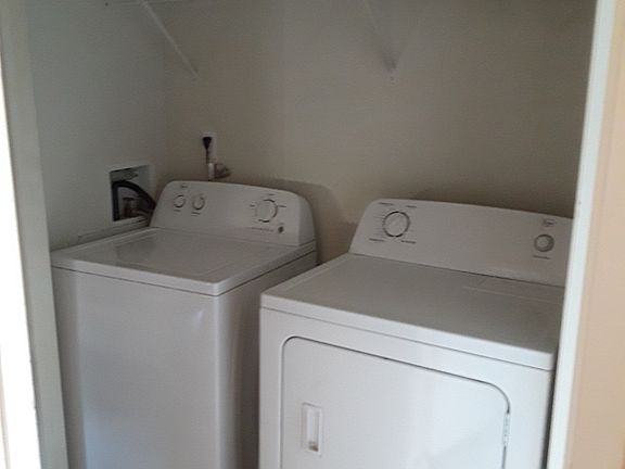 washer dryer hookup