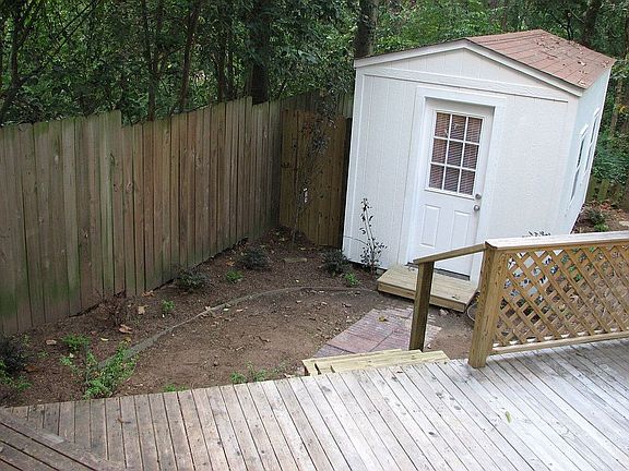 Office in rear of house