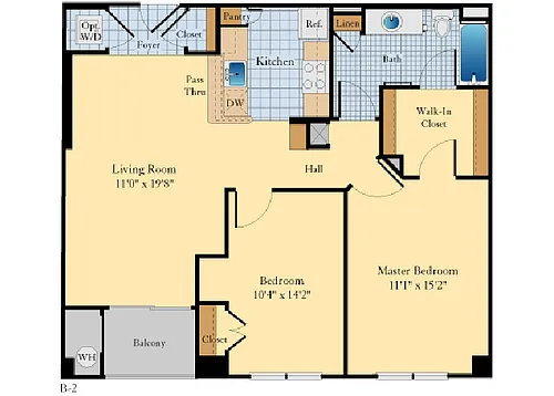 Floor plan B1