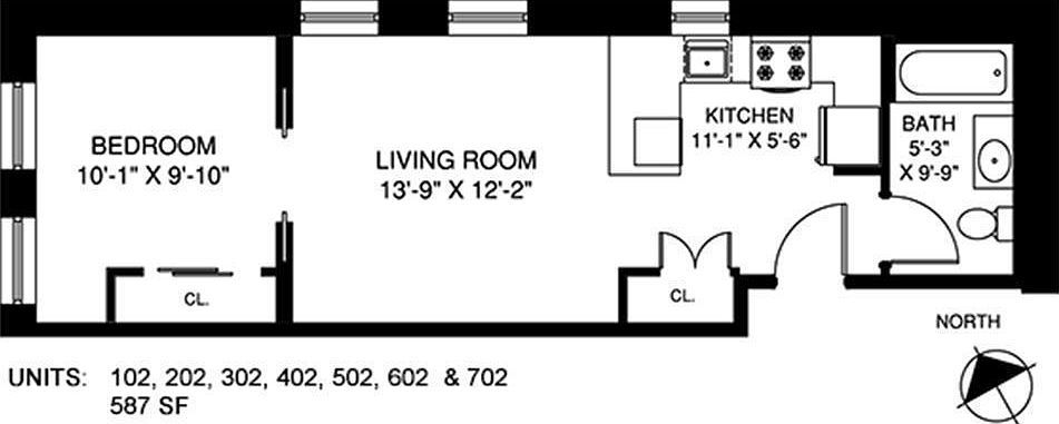 1st image of 305 W 150th St APT 402