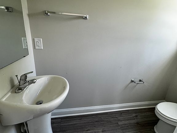 Downstairs half bath