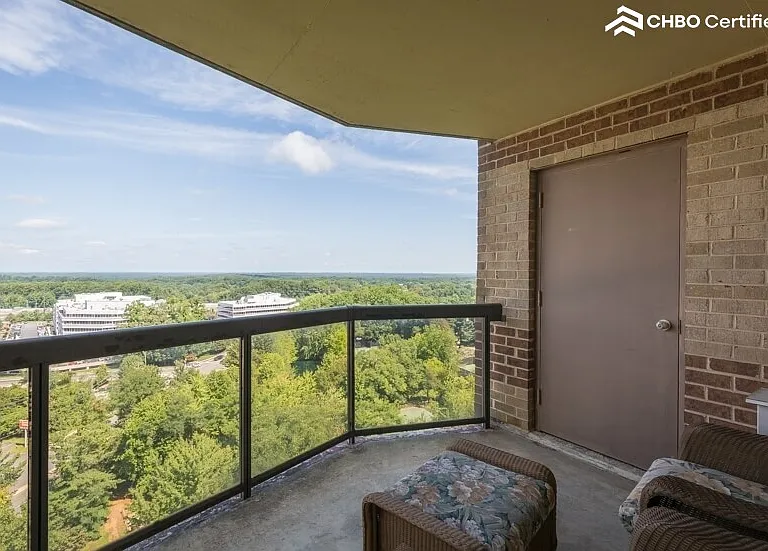 Private balcony with fantastic views