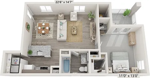 Floor plan Sky Carriage