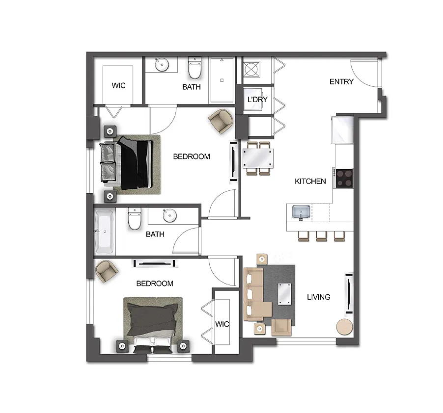 Floor plan B7