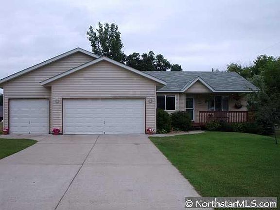 Front of the house in summer time