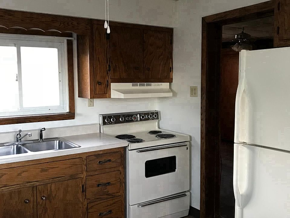 Electric stove and fridge included