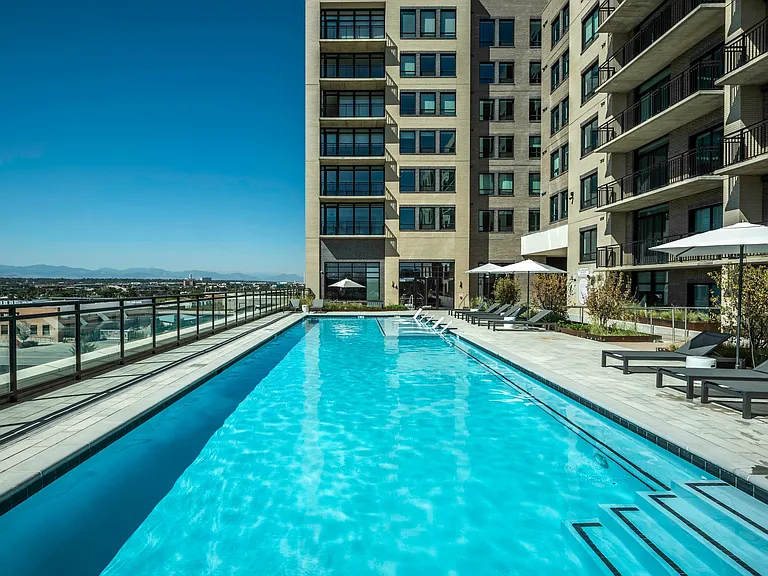 Your private pool above the city.