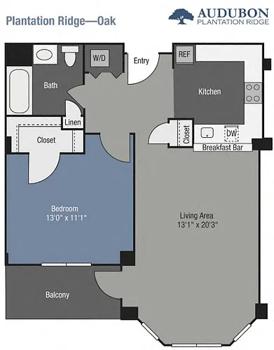 Floor plan Oak