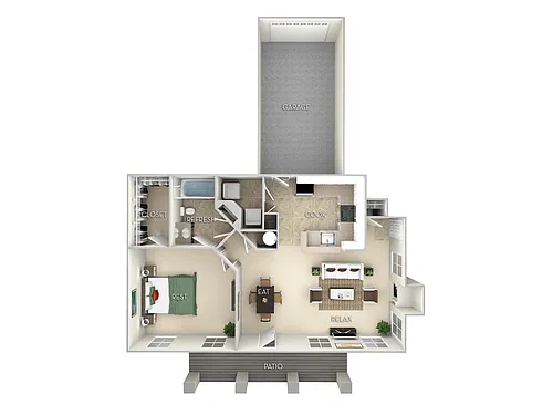 Floor plan Augustine