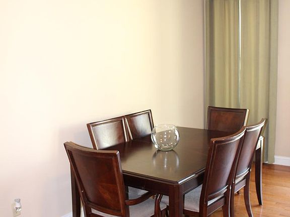 furnished dining area