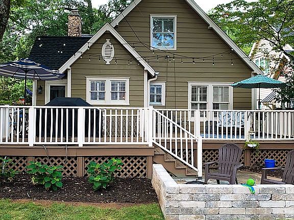 Backyard - Deck - Firepit