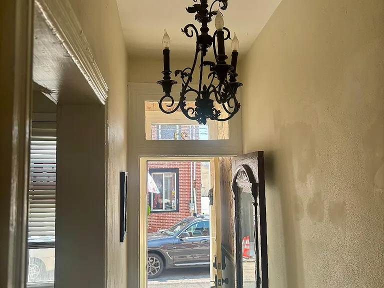 Original vestibule still intact.