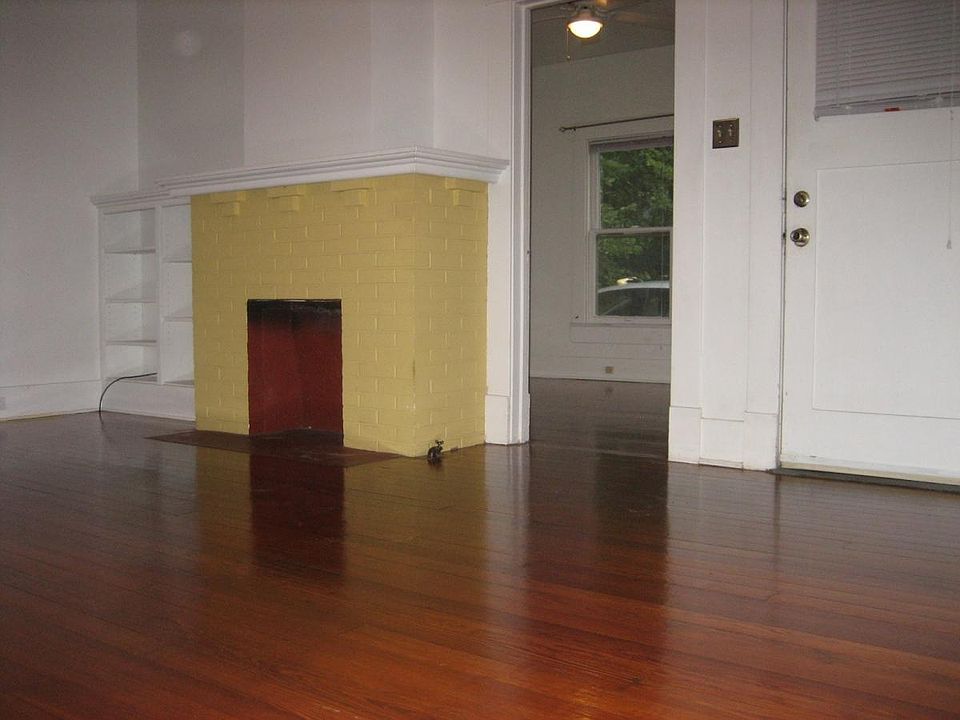 living room, heart of pine hardwood!