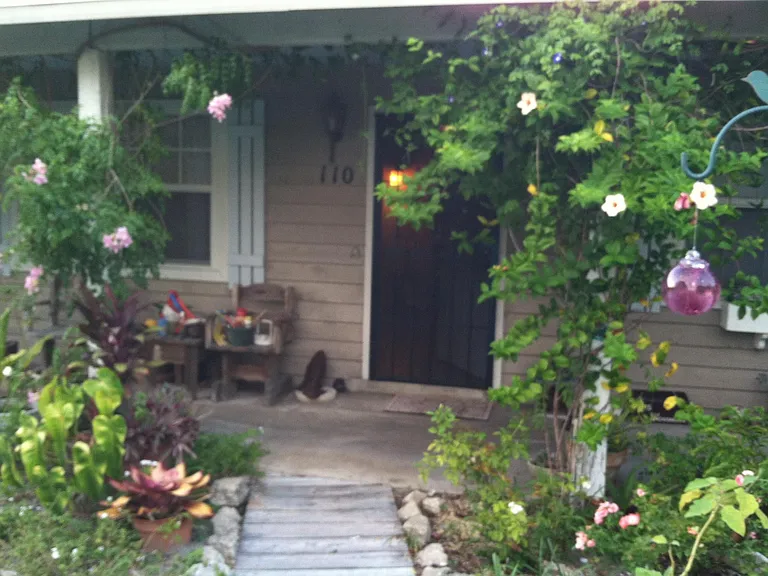 Front door of the Garden House