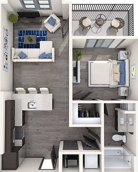 Explore the chic design of this urban apartment, perfect for stylish city living. Explore the chic design of this urban apartment, perfect for stylish city living.