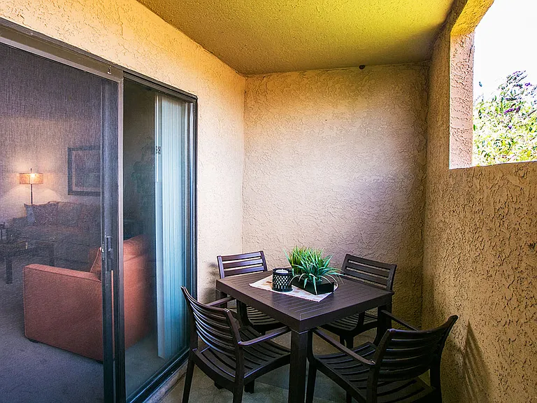 Private Patios and Balconies
