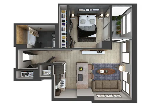 Floor plan A1