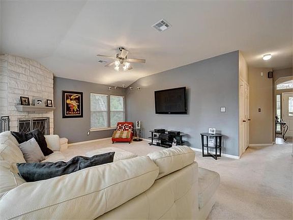 Plenty of wall space for your big screen tv!