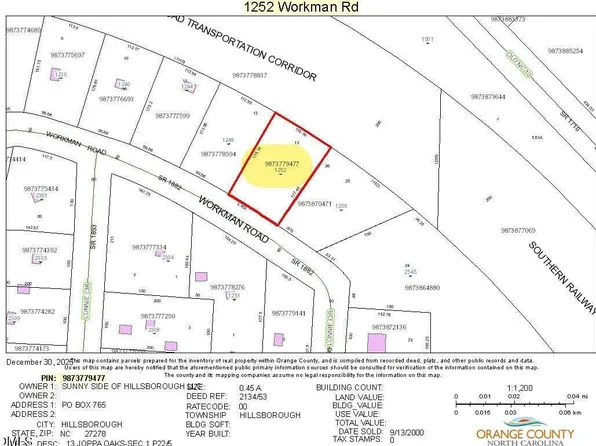 1252 Workman Rd Unit 13, Hillsborough, NC 27278