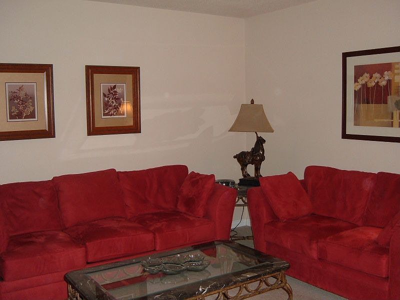 seating area of living room