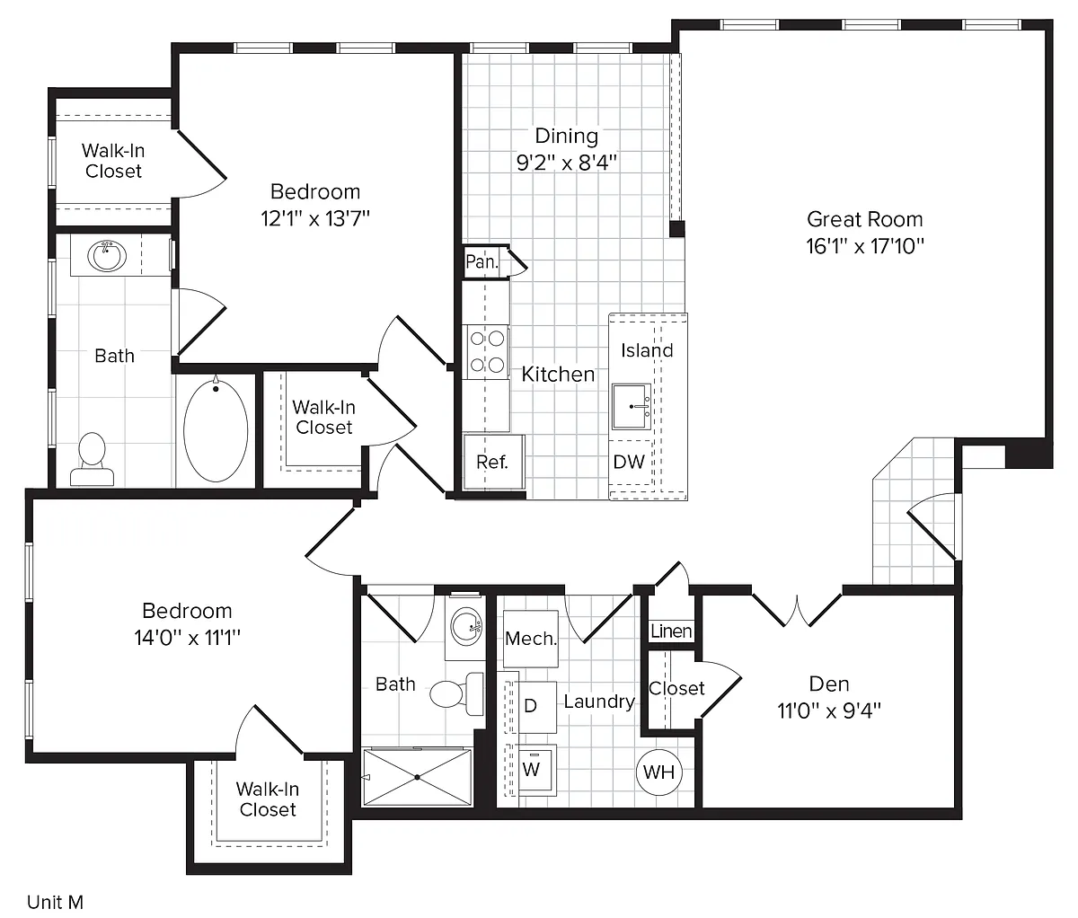 Floor plan FC br1bcd3