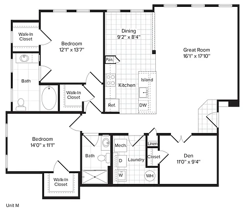 Floor plan FC br1bcd3