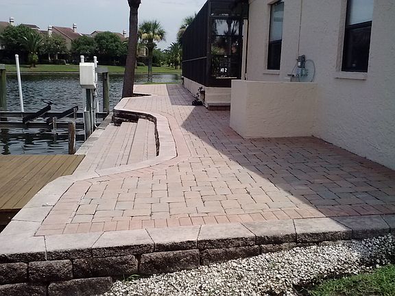 REAR PAVER DECK
