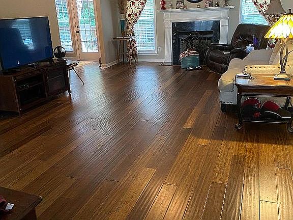 Living room wide open